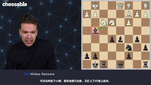 俱乐部棋手黑方进攻开局库 (英文课程中文字幕)