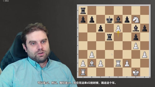 国际象棋多兵转化技巧全解析 (英文课程中文字幕)