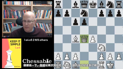 [中文配音]极简1.e4开局实战精讲——国际象棋进阶学习课