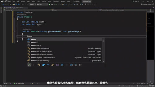 C# 开发就业实战训练营 (英文课程中文字幕)