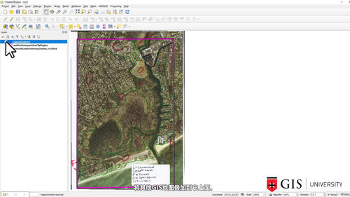 QGIS 3地理配准与矢量化从入门到实践 (英文课程中文字幕)