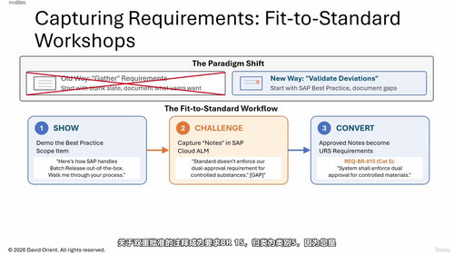 SAP S/4HANA系统验证实战：从风险评估到测试自动化 (英文课程中文字幕)