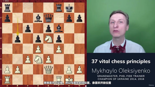 国际象棋37条核心法则 (英文课程中文字幕)