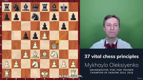 国际象棋37条核心法则 (英文课程中文字幕)