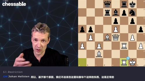 国际象棋策略精通指南：大师级实战课程 (英文课程中文字幕)