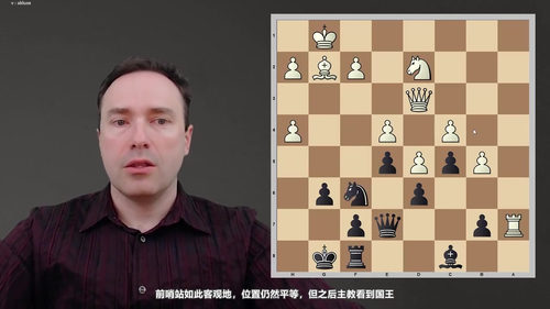 国际象棋终身布局体系：尼姆佐与博戈-印度防御 (英文课程中文字幕)