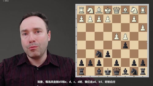 国际象棋终身布局体系：尼姆佐与博戈-印度防御 (英文课程中文字幕)