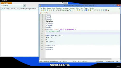 JavaScript编程入门：从零基础到函数式代码 (英文课程中文字幕)