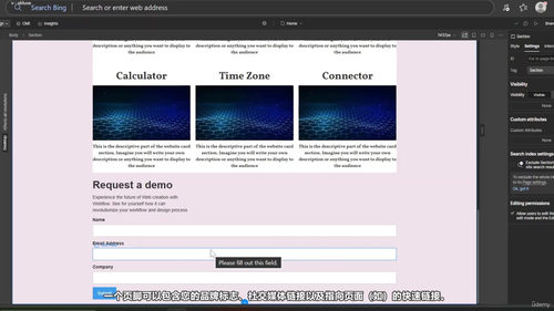 Webflow 精通教程：从入门到建站高手 (英文课程中文字幕)