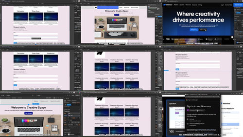 Webflow 精通教程：从入门到建站高手 (英文课程中文字幕)