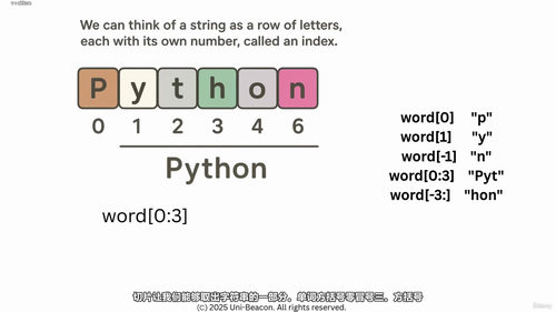 写给编程小白的Python入门课 (英文课程中文字幕)
