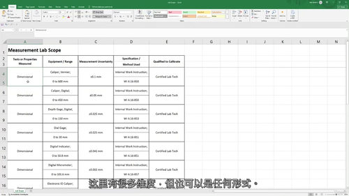 制造业质量专员必备 Excel 模板应用指南（中文字幕英文视