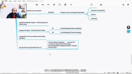SAP MM（采购与寻源）面试模拟教程 (英文课程中文字幕)