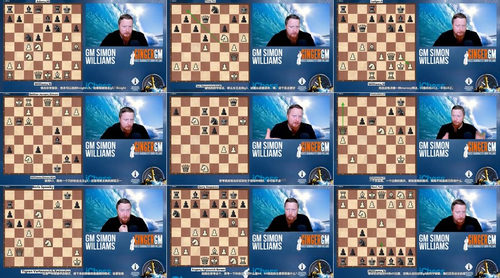 国际象棋进阶实战：西蒙·威廉姆斯攻防策略精讲 (英文课程中文字幕)