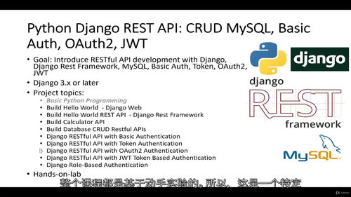 Django REST API实战:MySQL数据库操作与多