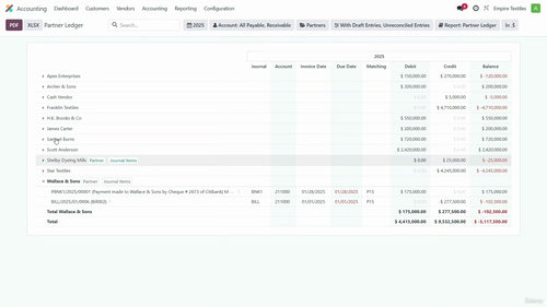 Odoo Accounting 2025:从基础到进阶的财务