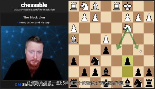 [中字] 黑狮开局课程：GM Simon Williams