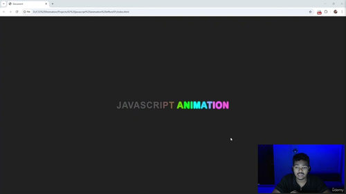 JavaScript 动画实战:无库项目从零到精通(中文字幕