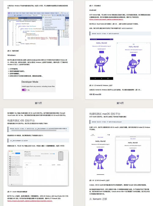 .NET MAUI 跨平台应用开发(第二版)(中英双版电子书