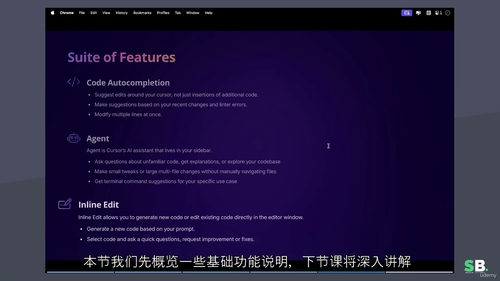 新手必备:Cursor AI 编程速成课(中文字幕英文视频教
