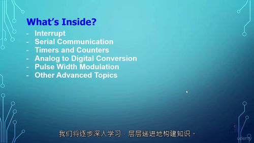PIC单片机进阶实战课程 (英文视频课程,中文外挂字幕)