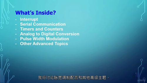PIC单片机进阶实战课程 (英文视频课程,中文外挂字幕)