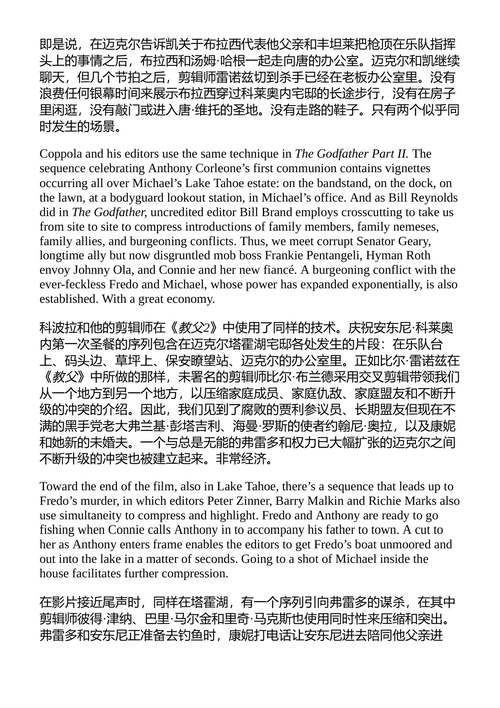 剪辑师的眼光 迈克尔·R·米勒 (中英对照电子书)