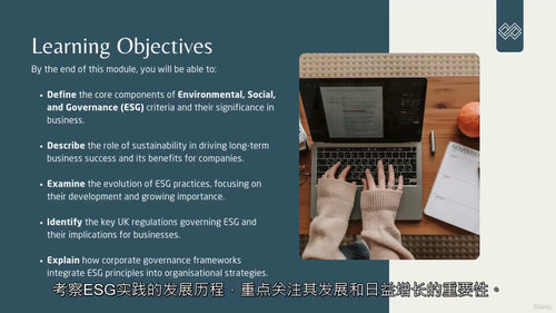 ESG英文视频教程（中字）