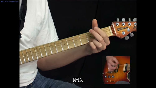 绿日乐队经典曲目吉他教学合集(英文视频中文外挂字幕教程)