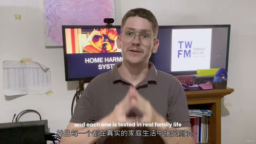 家庭和谐沟通体系:爸爸实用指南 (中文字幕英文视频教程)