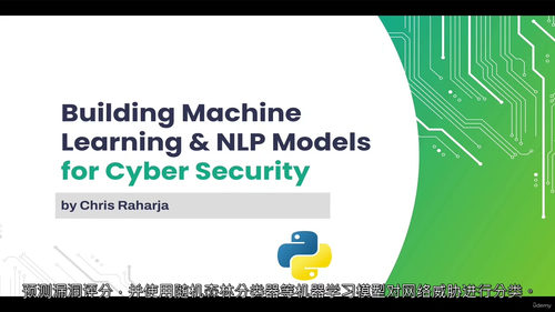 构建网络安全领域的机器学习与自然语言处理模型(中文字幕英文视