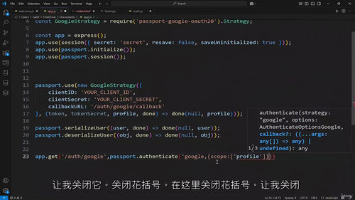 Node.js全栈工程师修炼指南 (英文视频课程，中文外挂字