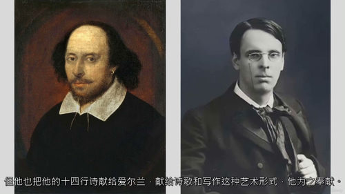 爱尔兰诗人威廉・巴特勒・叶芝十四行诗研究 (中文字幕英文视