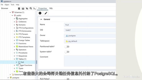 PostgreSQL 2025核心实战教程（中文字幕英文视频