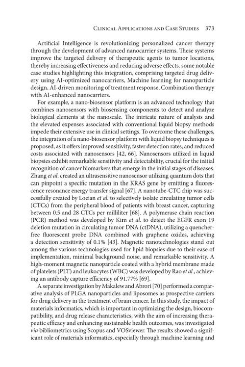 智能纳米载体:人工智能在癌症诊断与治疗中的应用工具 萨达纳德
