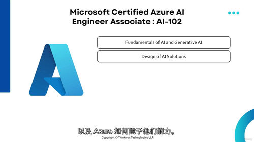 微软认证 Azure AI 工程师助理(AI-102)课程