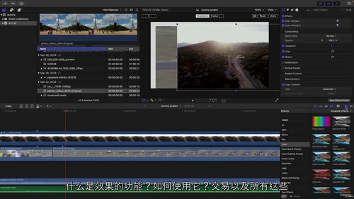 Final Cut Pro X 从新手到专业剪辑师速成课程