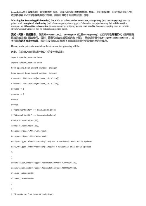 用Apache Beam构建数据管道 努日·梅恩 (中英对照