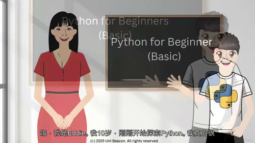 Python 零基础入门教程（2026 版）(英文视频中文外