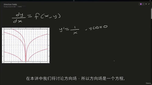 微分方程轻松入门：从小步开始攻克高等数学难题 (英文视频课程