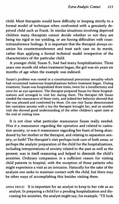 儿童精神分析技术：与安娜·弗洛伊德的讨论 约瑟夫·桑德勒 (