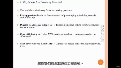 医疗虚拟助理认证课程  (中文字幕英文视频教程)