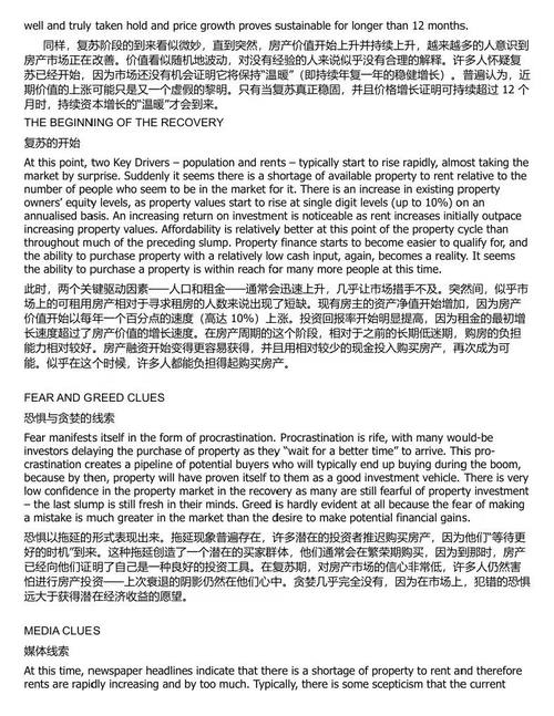借势房地产周期：穿越繁荣、衰退与复苏的财富增值指南 (中英双