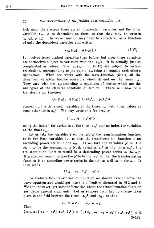P. A. M. 狄拉克文集(1924-1948) (英文