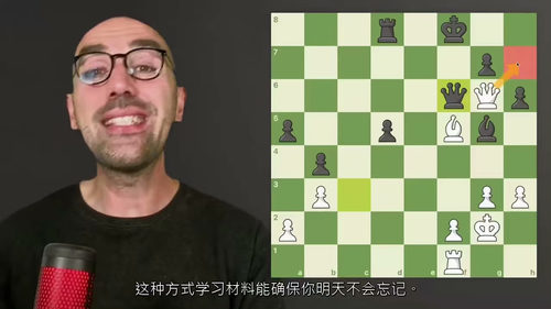 国际象棋实战技法精解:实用训练手册 英文视频课程中文外挂字幕