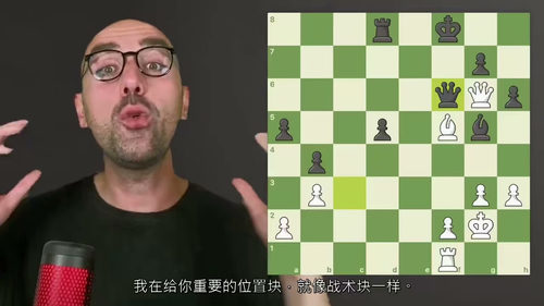 国际象棋实战技法精解:实用训练手册 英文视频课程中文外挂字幕