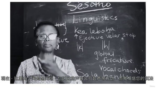 塞索托语发音与对话学习