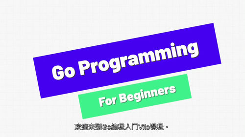 Go语言(Golang)入门课程
