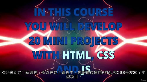 20 天精通 20 个 JavaScript 实战项目:HTML+CSS+JS 从入门到实战