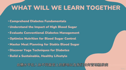 摆脱糖困:营养与瑜伽糖尿病管理教程 (中文字幕英文视频教程